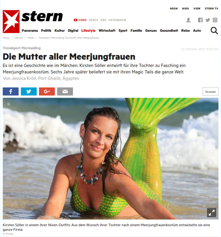 Stern: Die Mutter aller Meerjungfrauen