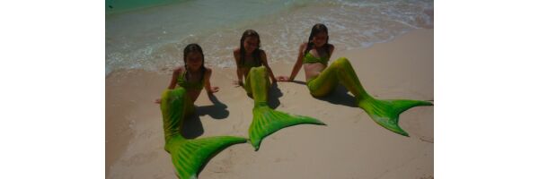 Mermaids at the beach