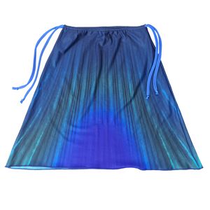 MerWear skirt Shiny Blue