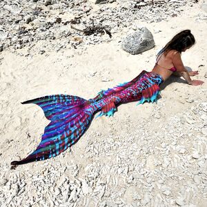 Mermaid tail Pink Dragon