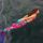 Mermaid tail Pink Dragon