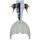 Gold Star dorsal and hip fins

