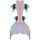 Pink Dragon Hft und Wadenflossen