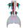 Pink Dragon dorsal, hip and lower fins

