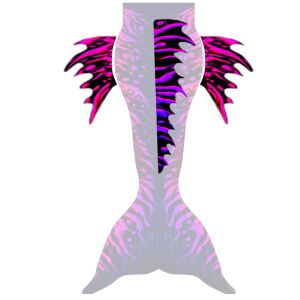 Rücken-und Hüftflosse Pinkie Neonfish