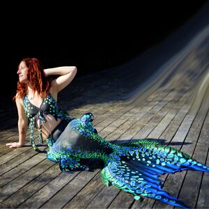 Mermaid tail Emerald Kokyra