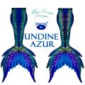 Meerjungfrauenflosse Undine Azur