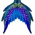 Meerjungfrauenflosse Undine Azur
