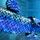 Mermaid tail Undine Azur