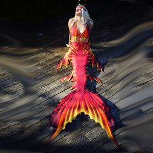 Mermaid tail Eternal Flame