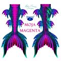 Meerjungfrauenflosse Moja Magenta