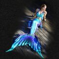 Mermaid tail Searafin Cyan