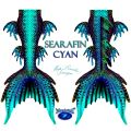 Mermaid tail Searafin Cyan
