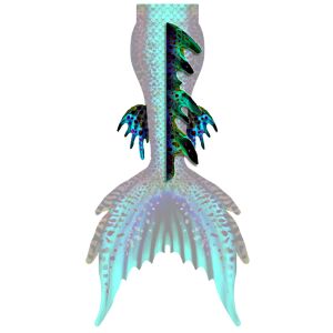 Searafin Cyan Rücken und Wadenflossen