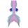 Moja Magenta lower fins

