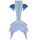 Undine Azur hip fins

