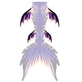 Purple Passion hip and lower fins

