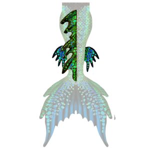 Emerald Kokyra Rücken und Wadenflossen