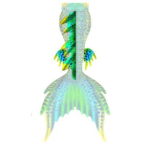 Hydrogreena Rücken und Wadenflossen