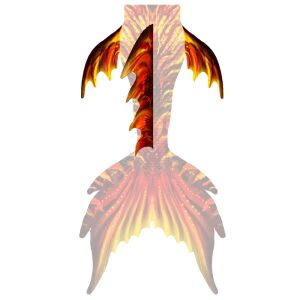 Eternal Flame Rücken und Hüftflossen