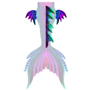 Moja Magenta Rücken und Hüftflossen