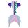 Moja Magenta dorsal and hip fins

