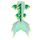 Hydrogreena Rcken, Hft und Wadenflossen