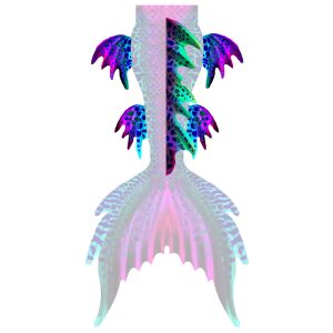 Moja Magenta Rücken, Hüft und Wadenflossen