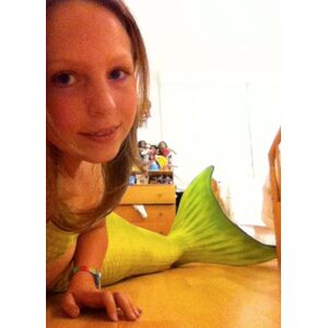 Green mermaid