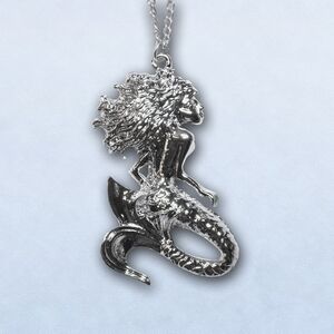 Pendant Ondine with chain