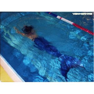 Mermaid in the pool