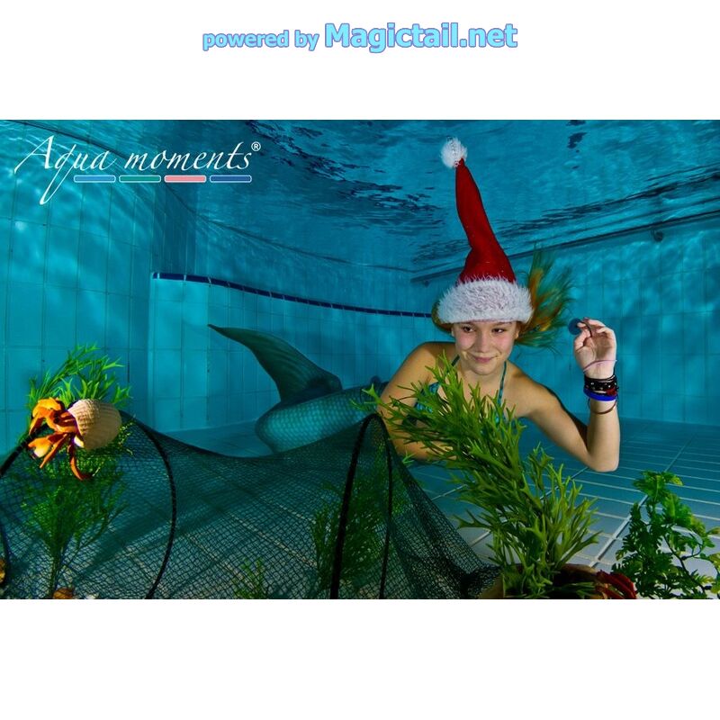 Mermaid Moja at Christmas