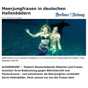 Berliner Zeitung: Mermaids in Germany