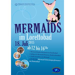 18.7.2015 Treffen der Meerjungfrauen im Lorettobad Freiburg