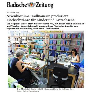 Badische-Zeitung: Nixenkostueme