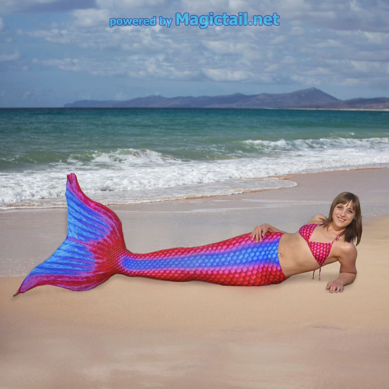Mermaid costume pro Ruby L