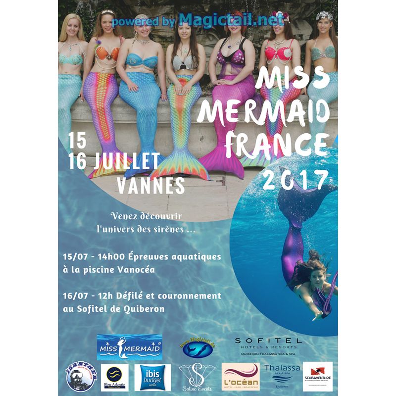 Miss Mermaid Frankreich 2017.