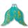 Mahina Monoflosse Merfin S 37-39 aqua