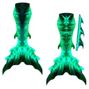 Mermaid costume Deep Sea M