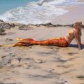 Mermaid costume Ancient Gold L