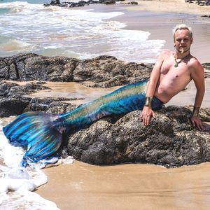 Mermaid tail Mythic Blue