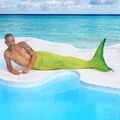 Endlich angekommen: Die wunderbare Flosse!