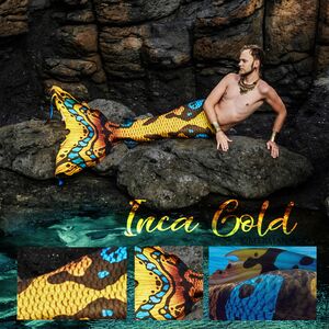 Meerjungfrauenflosse Inca Gold