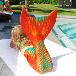 Mermaid tail Copper Fish XS