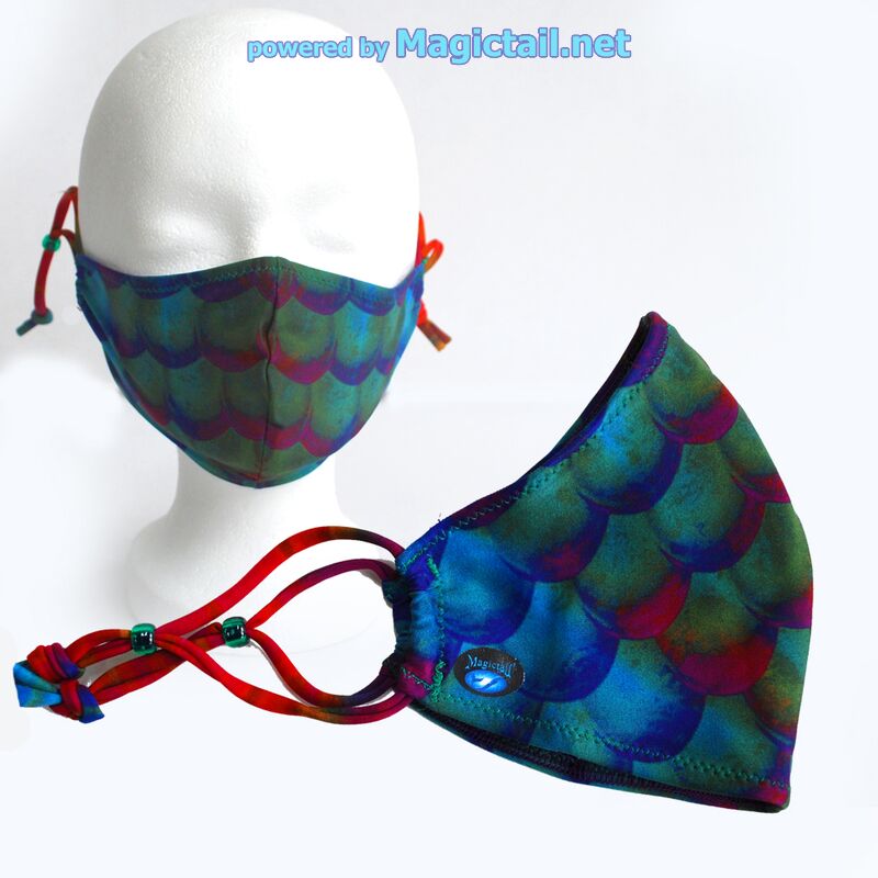 MN Maske Scale plum S