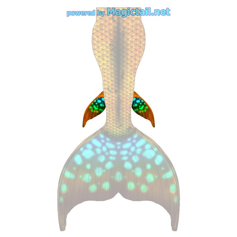 Tropical Glow L lower fins

