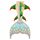 Tropical Glow L Rcken, Hft und Wadenflossen
