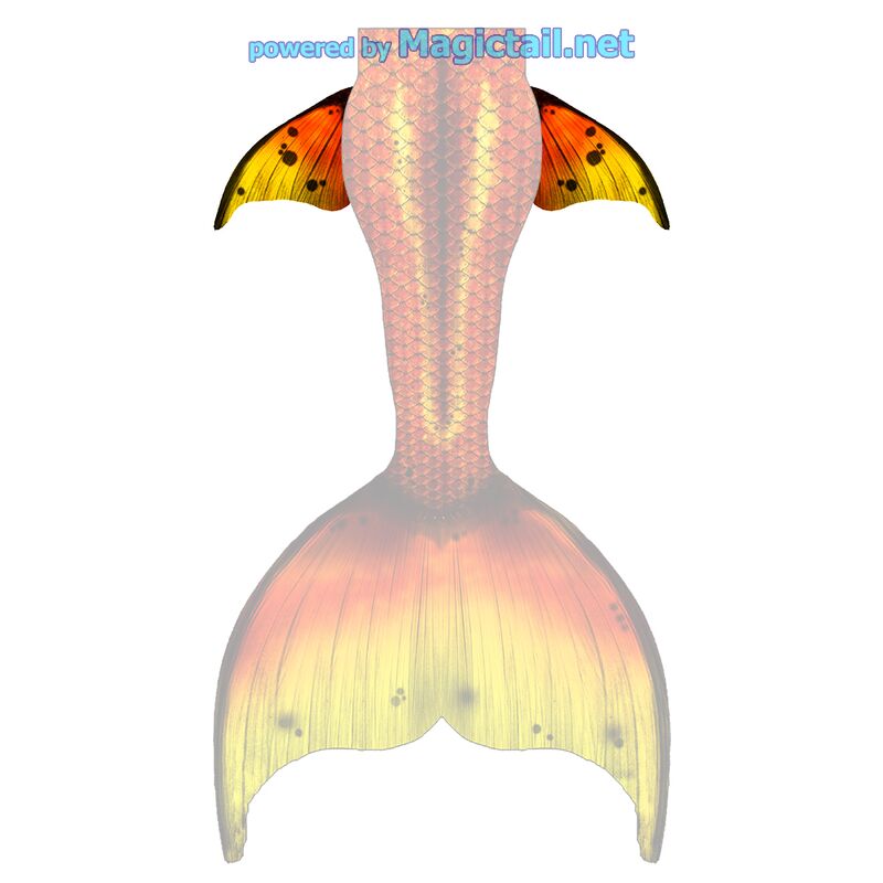 Gold Splash M hip fins

