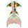 Jungle Flow XL dorsal, hip and lower fins

