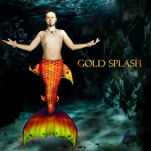 Mermaid tail Gold Splash